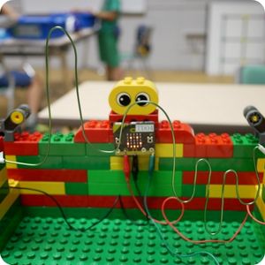 講座「micro:bit x レゴイライラ棒ゲームをつくろう」のイメージ